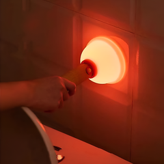 Yapışkan Gece Lambası, Silikon Gece Lambası, Tuvalet Vakumlu Gece Lambası, Dekoratif Uyku Lambası