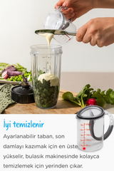 Ayarlanabilir Ölçü Kabı, 4'ü 1 Arada Çok İşlevli Ölçüm Kabı