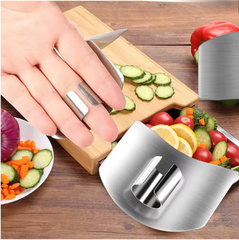 Paslanmaz Çelik Parmak Koruyucu, Kesilmeye Karşı Parmak Koruyucu, Güvenli Sebze Kesme El Koruyucusu