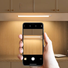 Hareket Sensörlü Şarj Edilebilir Dolap Işığı, Dolap Altı Işığı Hareket Sensörlü Gece Lambası, Taşınabilir Led Lamba