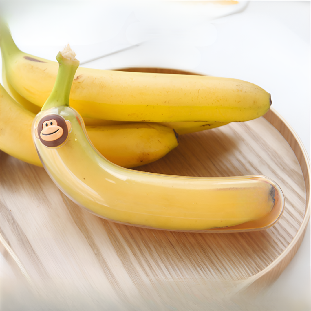 Komik Muz Taşıma Kabı, Dayanıklı Muz Saklama Kutusu, Ezilmeye Dayanıklı Muz Taşıma Kabı