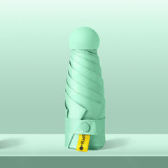 Mini Cebe Sığan Kapsül Günlük Güneşlik Şemsiye, Taşınabilir Seyahat Şemsiyesi, Mini Şemsiye